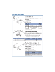 Transition Adapter Butt-Splice Kits Cable Runway