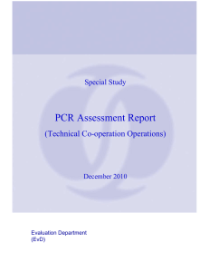 Project Completion Report Assessment