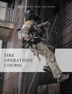 fire operations course