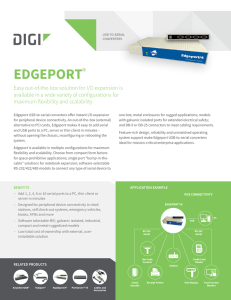 Edgeport Datasheet - Digi International