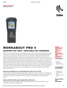 Datasheet - ScanSource POS and Barcode