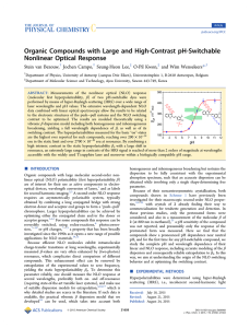 Organic Compounds with Large and High-Contrast pH