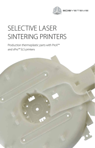 selective laser sintering printers