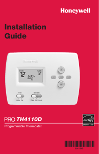 69-1849 - PRO 4110D Programmable Thermostat