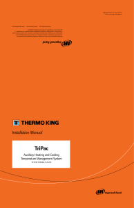 TriPac Installation Manual