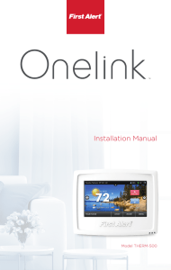 Onelink Thermostat Installation Instructions