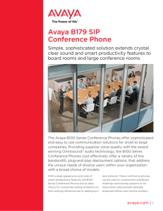 Avaya B179 Conference Phone