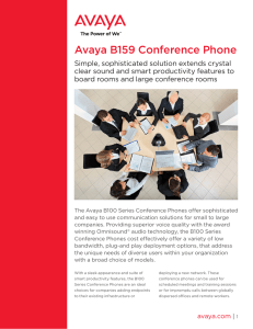 Avaya B159 Conference Phone