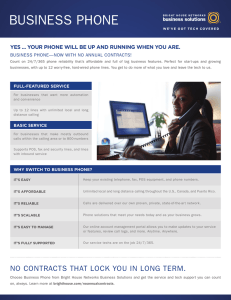 business phone - Business Solutions