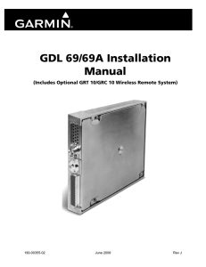 GDL 69/69A Installation Manual