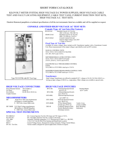 Test Equipment Catalogue pdf