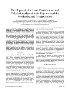 Development of a Novel Classification and Calculation