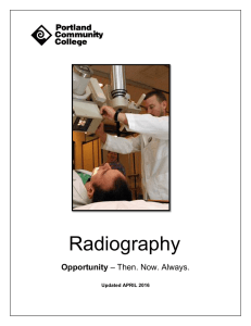 Radiography - Portland Community College