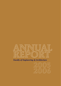 FEA Annual Report 2005-2006 - American University of Beirut