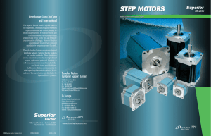 STEP MOTORS