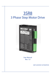 3 Phase Step Motor Drive