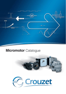 Micromotor Catalogue