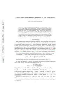 A characterization of finite quotients of Abelian varieties
