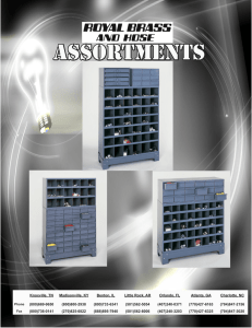 Assortments - Royal Brass and Hose