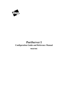 PortServer I