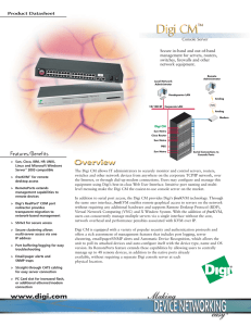 Digi CM Console Server