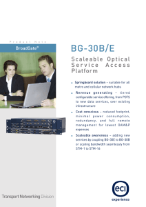 BG-30B/E - telecomnetworks