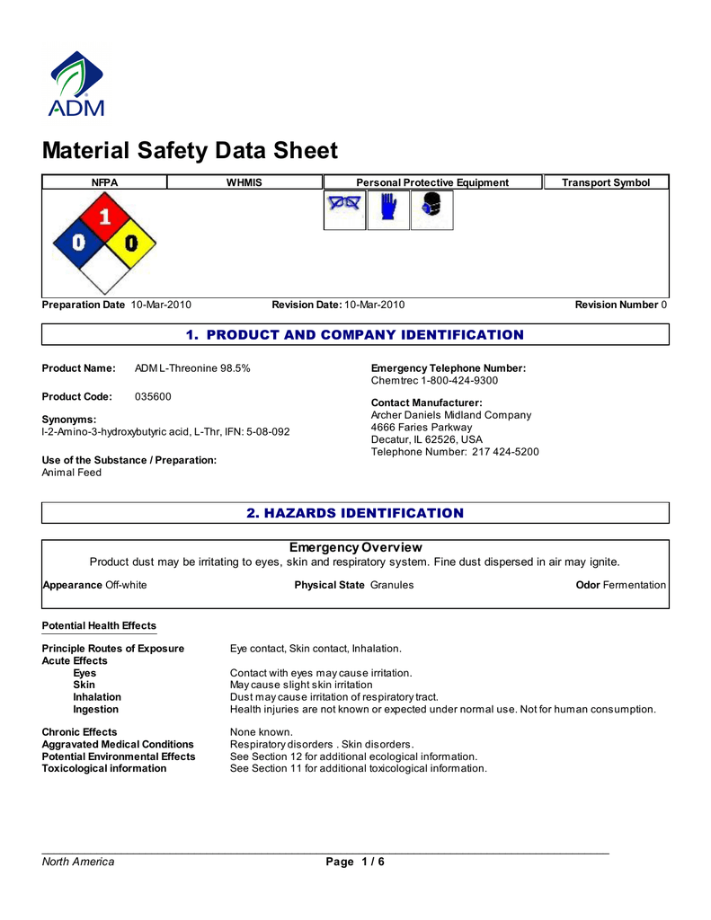msds material safety data sheet