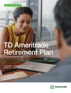 TD Ameritrade Retirement Plan