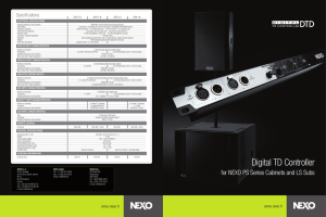 DTD Digital TD Controller Brochure