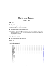 The faraway Package - Up to higher level directory
