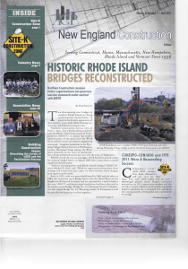 RIDOT Historic Bridges - Northern Construction Service, LLC