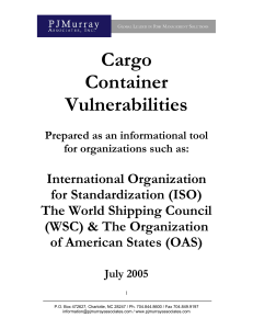Cargo Container Vulnerabilities
