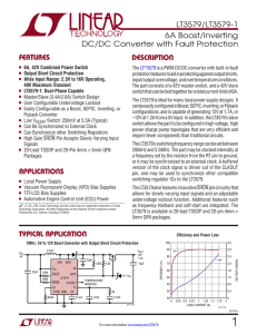 LT3579 - Linear Technology