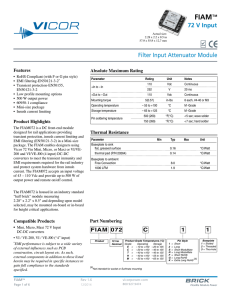 FIAM072 Data Sheet