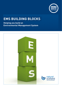 EMS building blockS - Resource Efficient Scotland