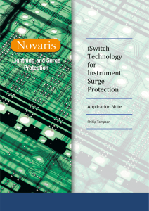 iSwitch Technology for Instrument Surge Protection