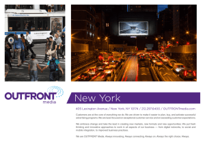 New York - OUTFRONT Media