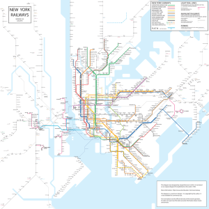 NEW YORK SUBWAYS P A T H LIGHT RAIL LINES MAINLINE