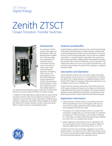 Zenith ZTSCT - GE Industrial Solutions