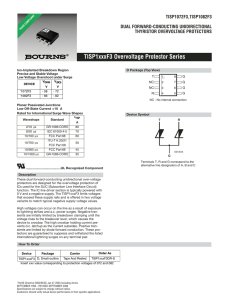 TISP1072F3DR-S Datasheet