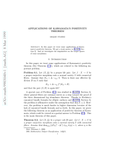 arXiv:math/9903040v1 [math.AG] 8 Mar 1999