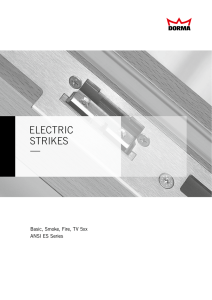 electric strikes