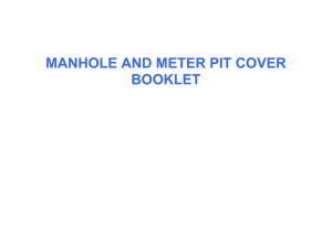 manhole and meter pit cover booklet