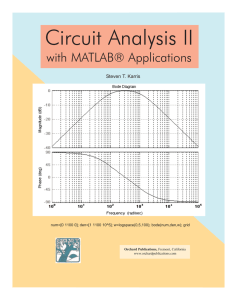 Circuit Analysis II - Orchard Publications
