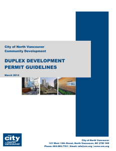 Duplex Development Permit Guidelines