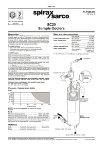 SC20 Sample Coolers