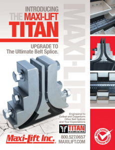 Titan Belt Splice - Maxi
