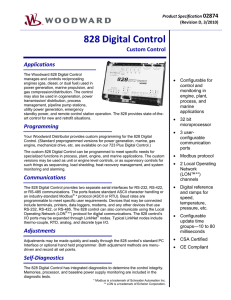 828 Digital Control
