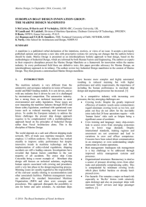 C7- RINA Paper_EBDIG_The Marine Design Manifesto