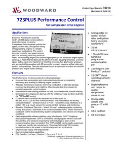 03214 723PLUS Performance Control for Compressor
